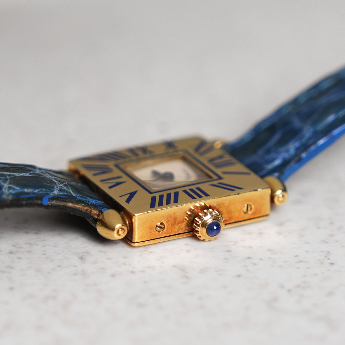 Cartier Quadrant, 'Paris' Signed, Yellow Gold