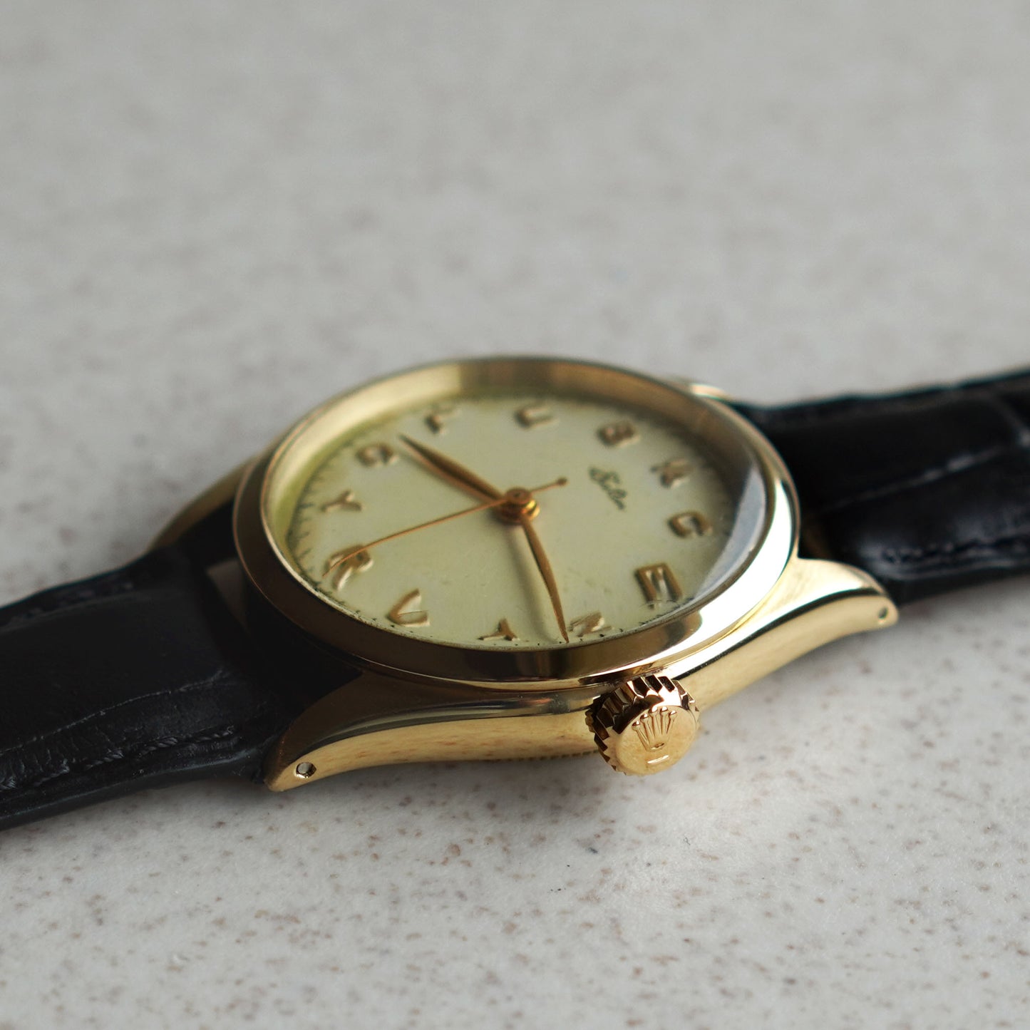 Rolex “Eaton 1/4 Century Club” Oyster Perpetual, Yellow Gold