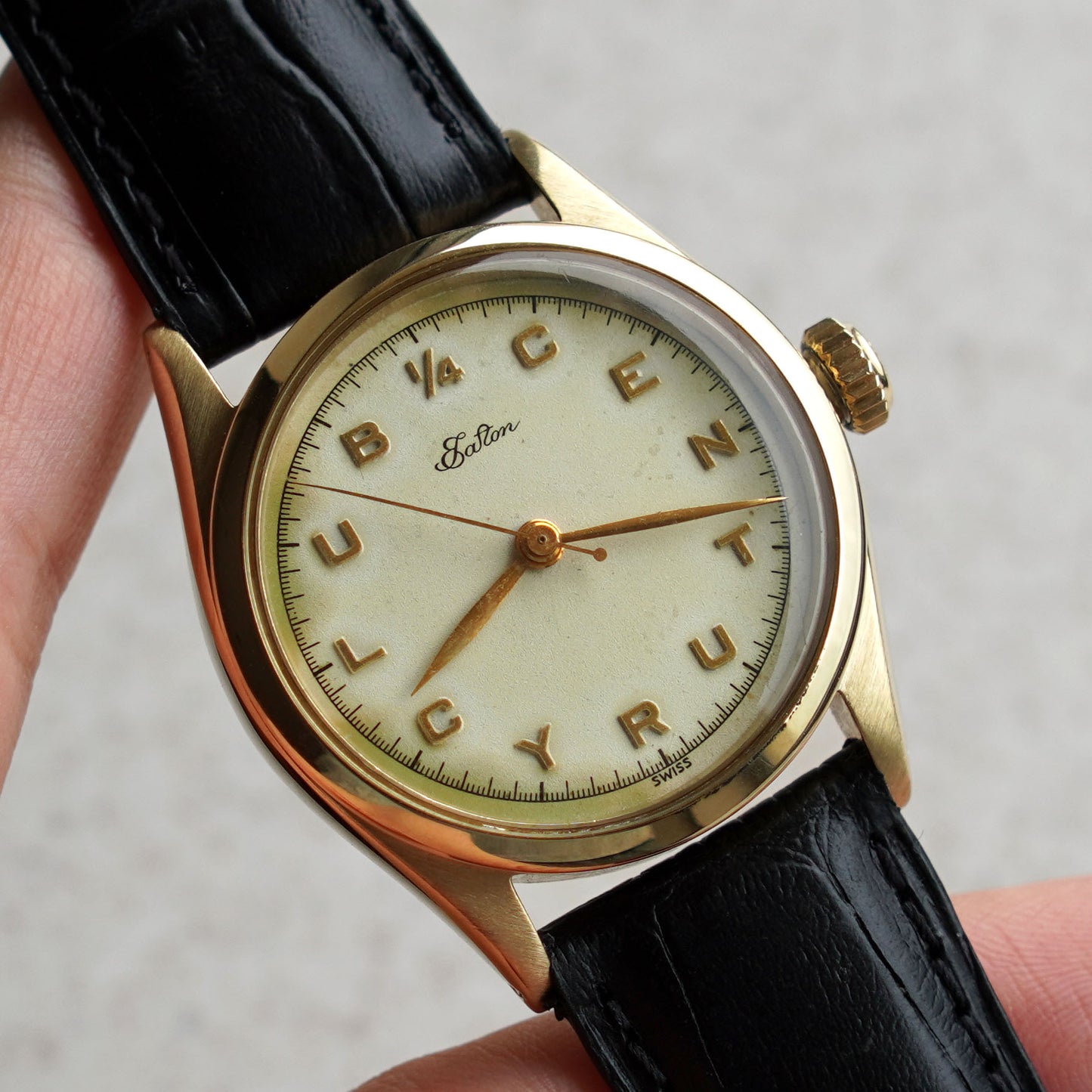 Rolex “Eaton 1/4 Century Club” Oyster Perpetual, Yellow Gold