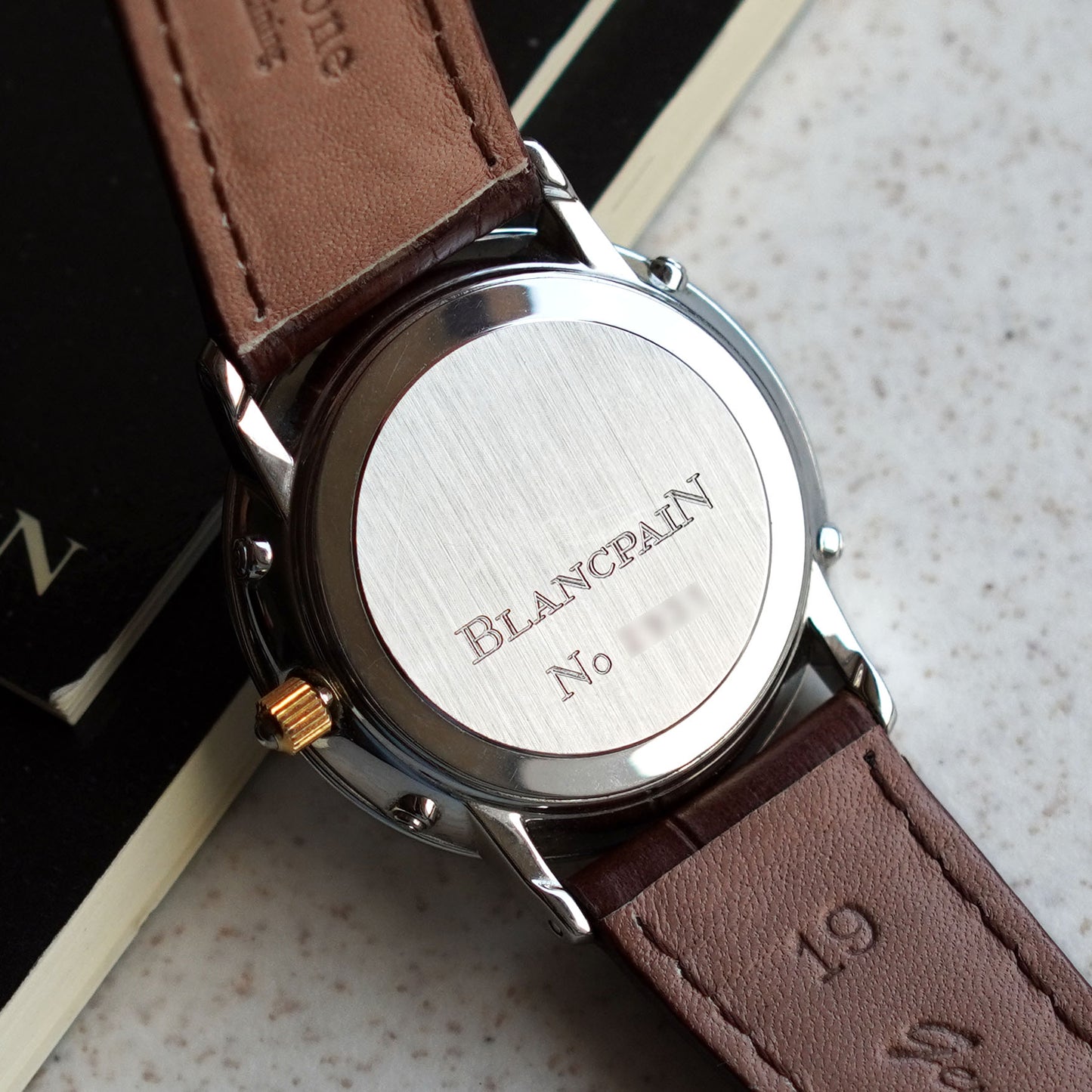 Blancpain Two-Tone Villeret Triple Calendar Moonphase Automatic, Steel and Yellow Gold