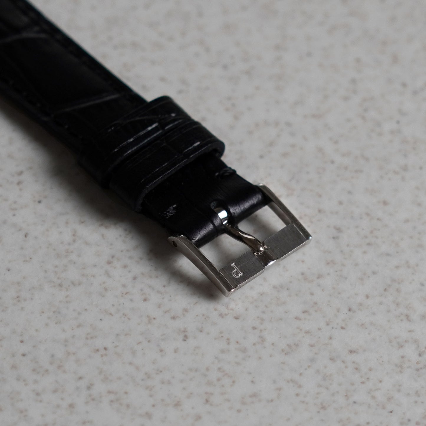 Piaget Polo with Vertical Ribbed Dial, Manual Wind, White Gold