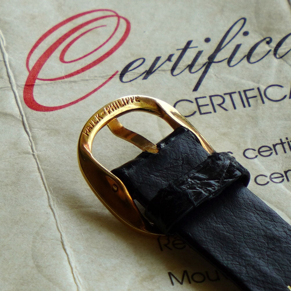 Patek Philippe Ellipse Hobnail Bezel, Yellow Gold