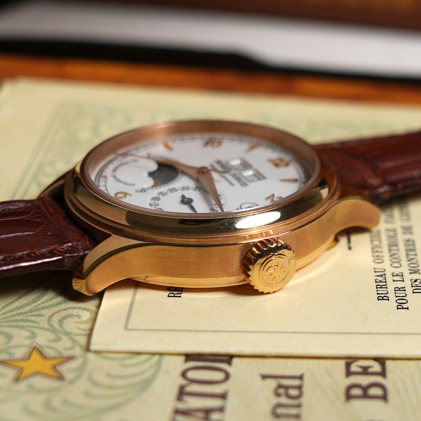 Roger Dubuis H37 Hommage Perpetual Calendar with Moonphase and Leap Year Indication, Rose Gold