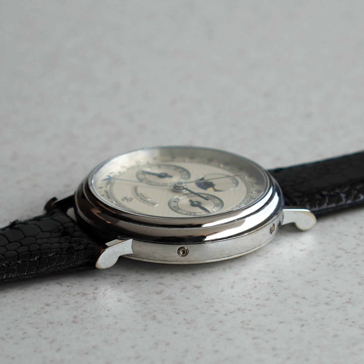 Vacheron Constantin Triple Calendar Moonphase with No. of Weeks Indicator, White Gold