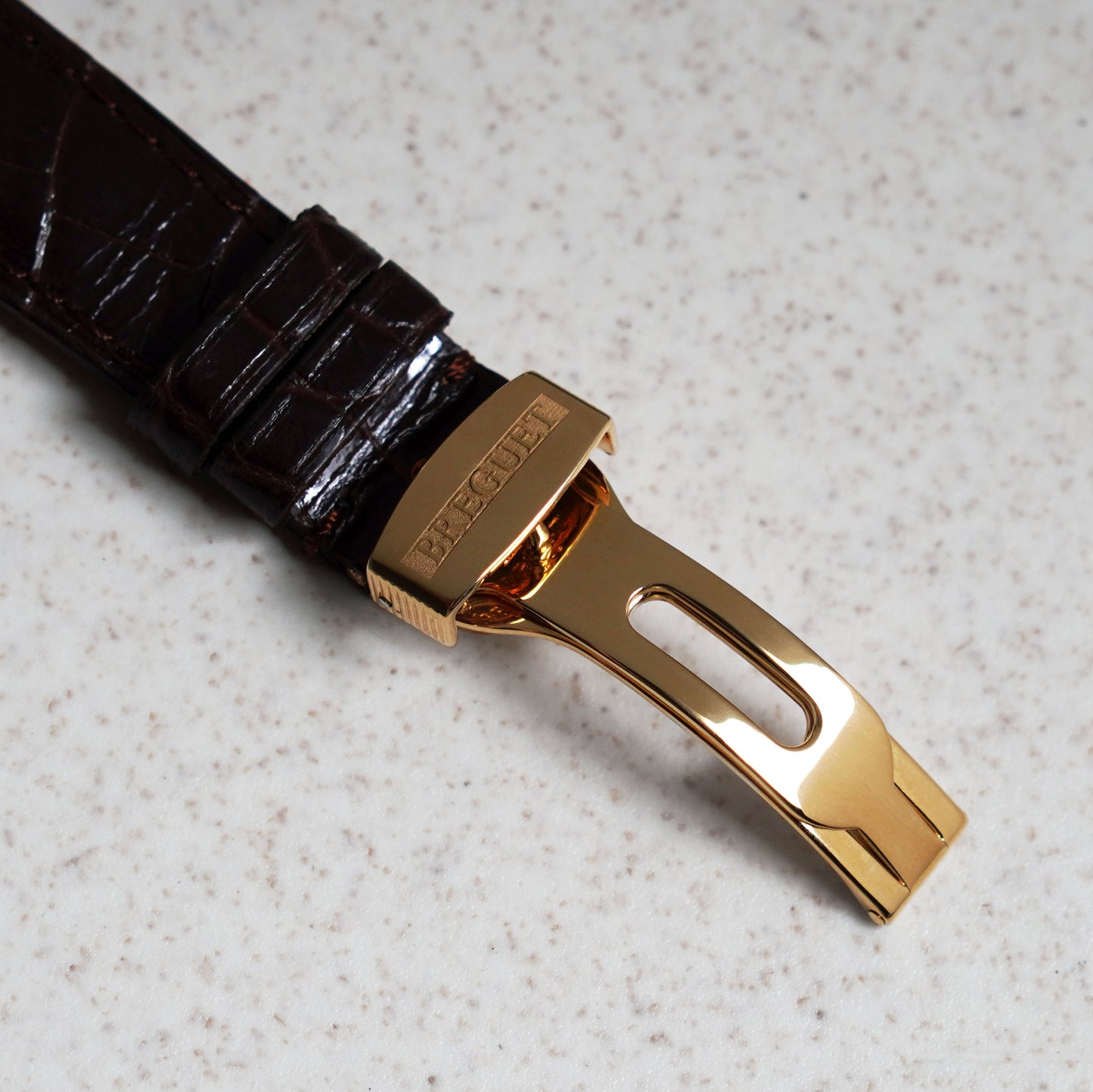 Breguet Marine Hora Mundi World Time with Date, Yellow Gold