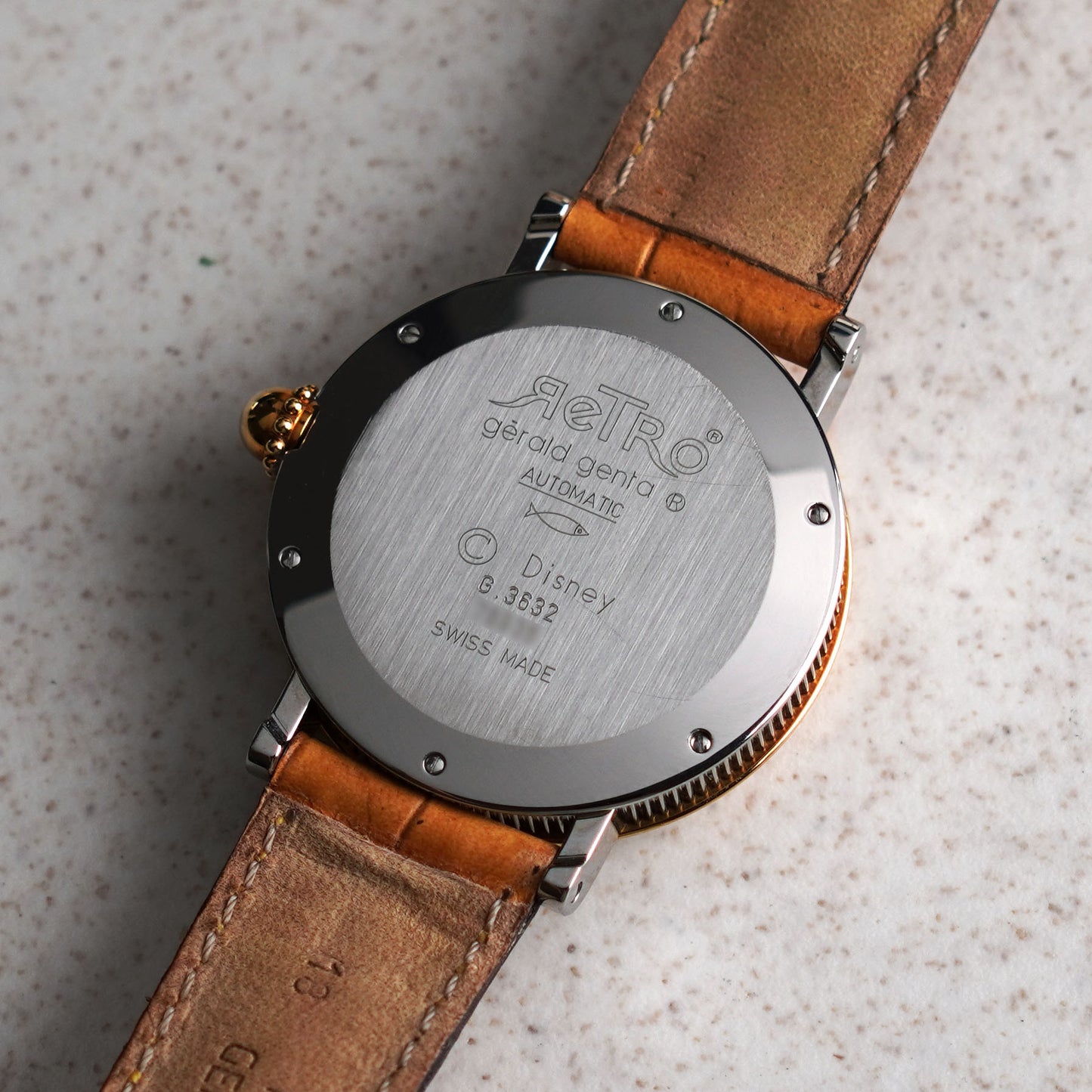 Gerald Genta Retro Fantasy Donald Duck, Automatic, Steel and Gold