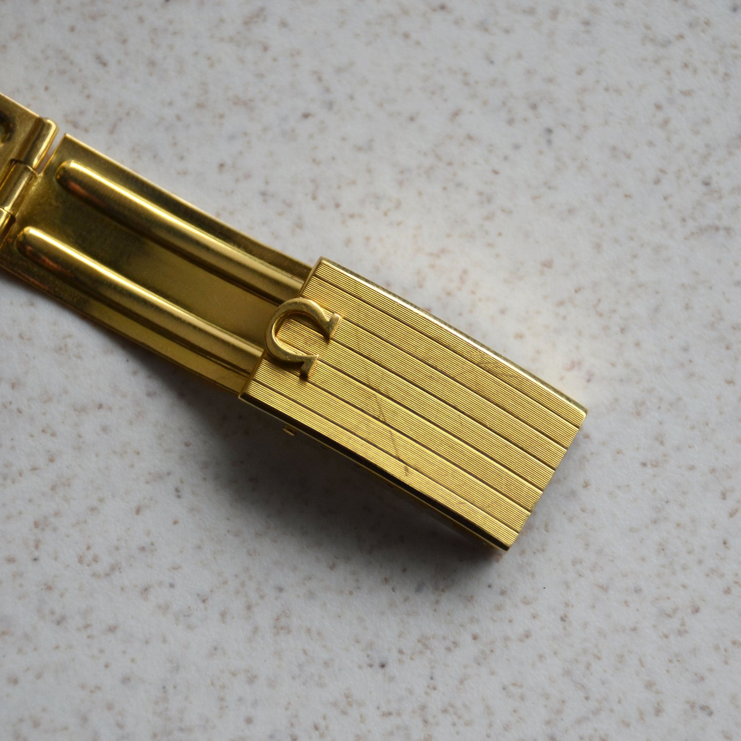 Omega Rare Speedmaster Professional Apollo XI 1969 - Tribute to Astronauts, Yellow Gold