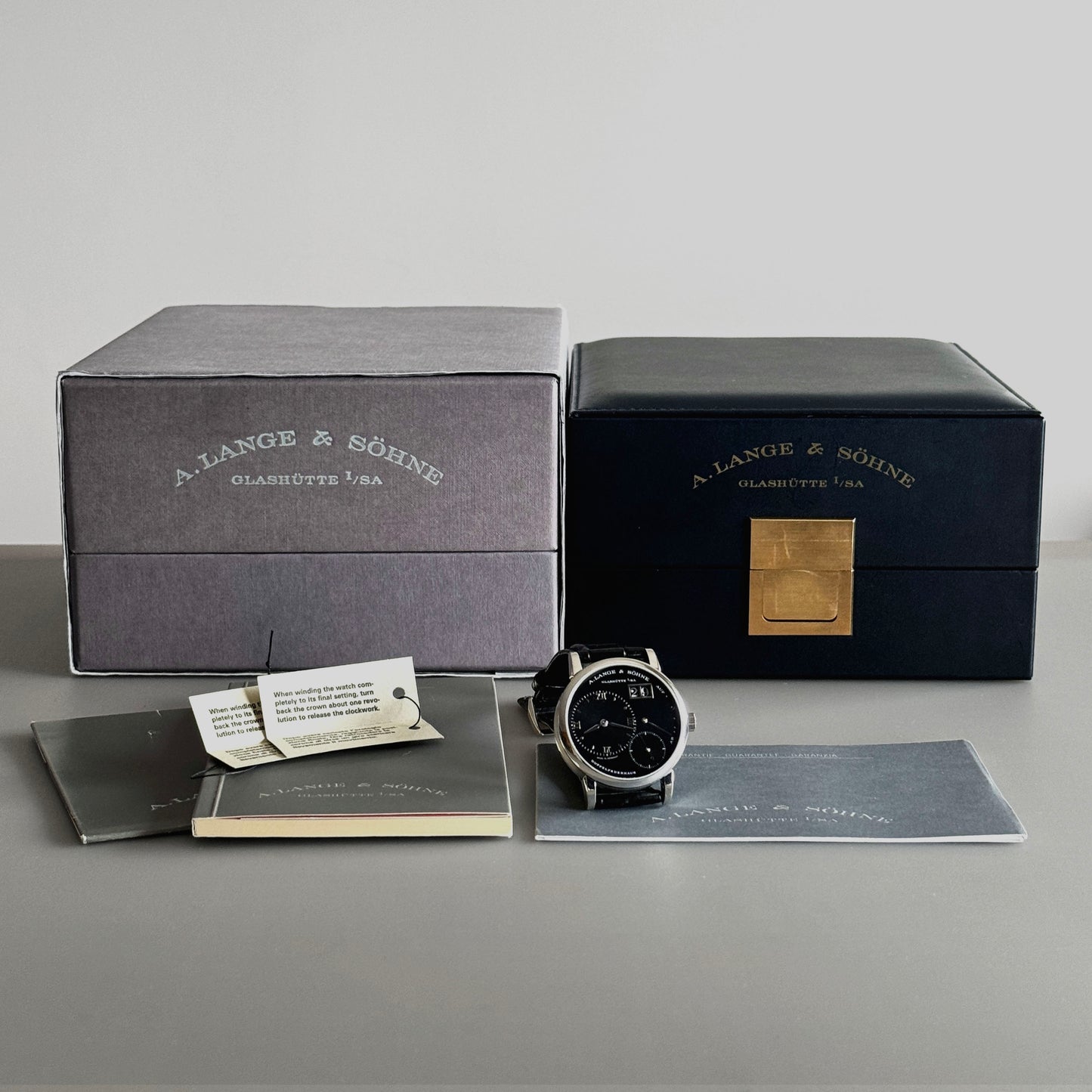 A. Lange & Sohne Little Lange "Darth", Platinum