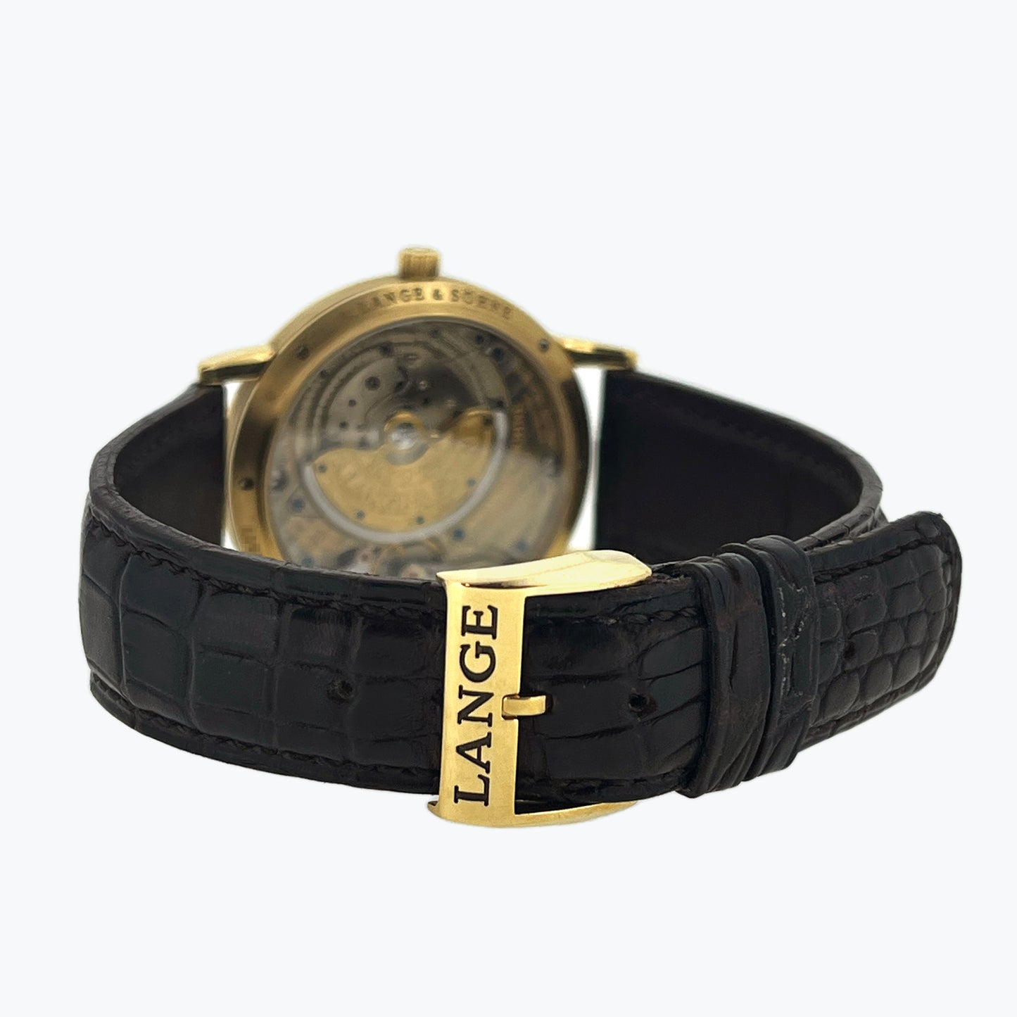 A. Lange & Sohne Sax-O-Mat, Yellow Gold