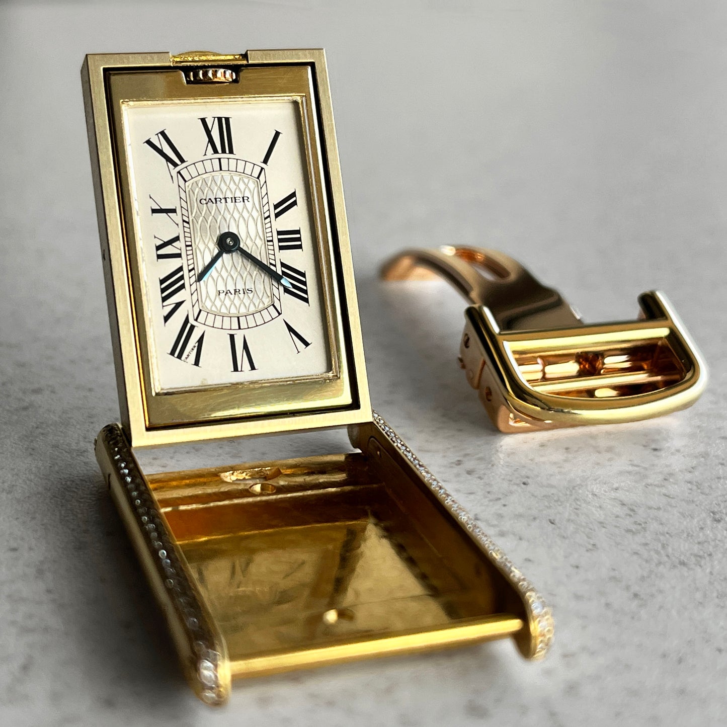Cartier Tank Basculante 150th Anniversary 'I Love Cartier' Limited Edition, Yellow Gold