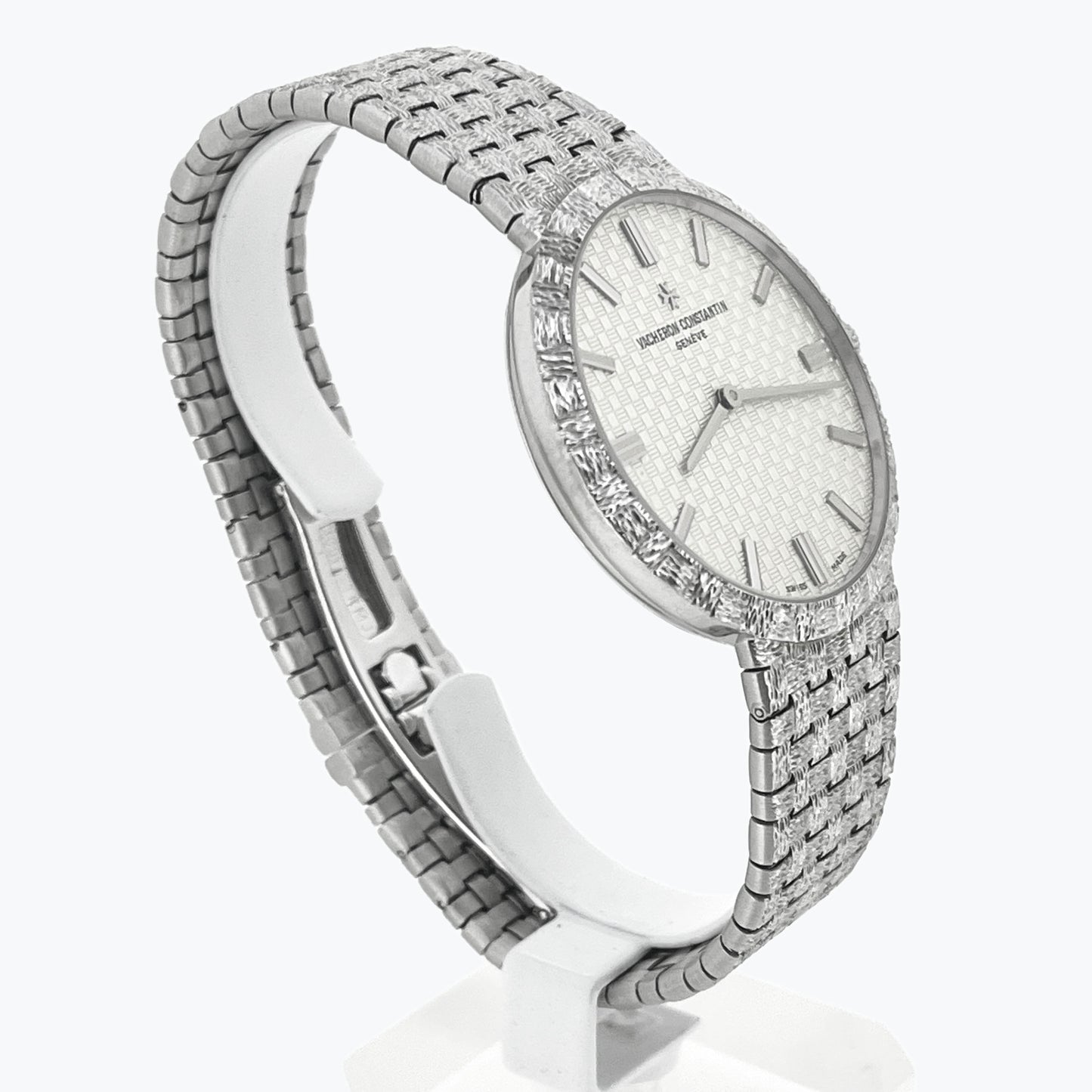 Vacheron Constantin Patrimony Sapphire Caseback, White Gold