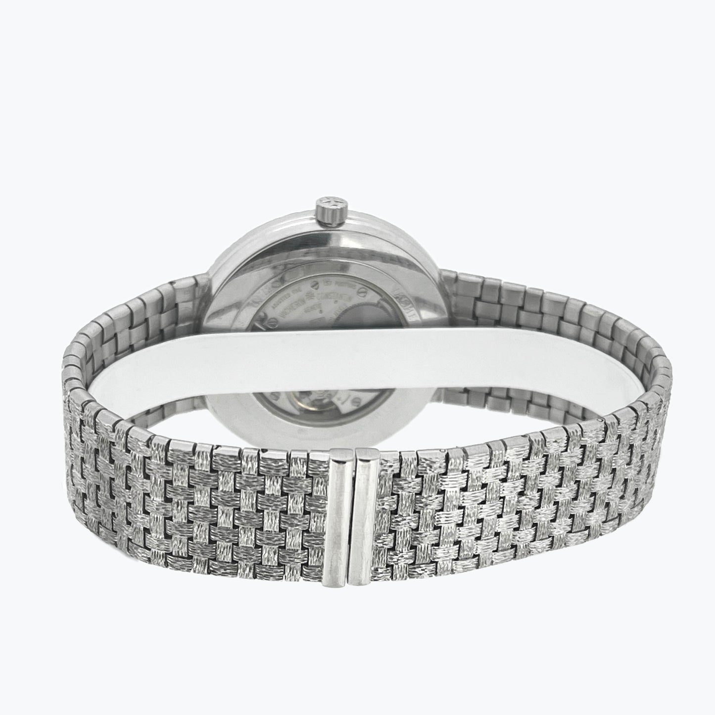 Vacheron Constantin Patrimony Sapphire Caseback, White Gold