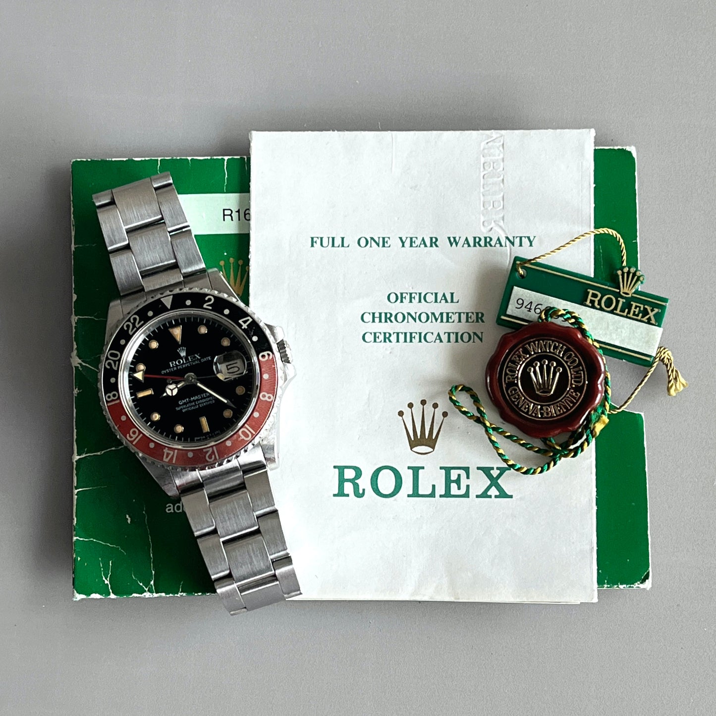 Rolex GMT Master II "Fat Lady", Steel