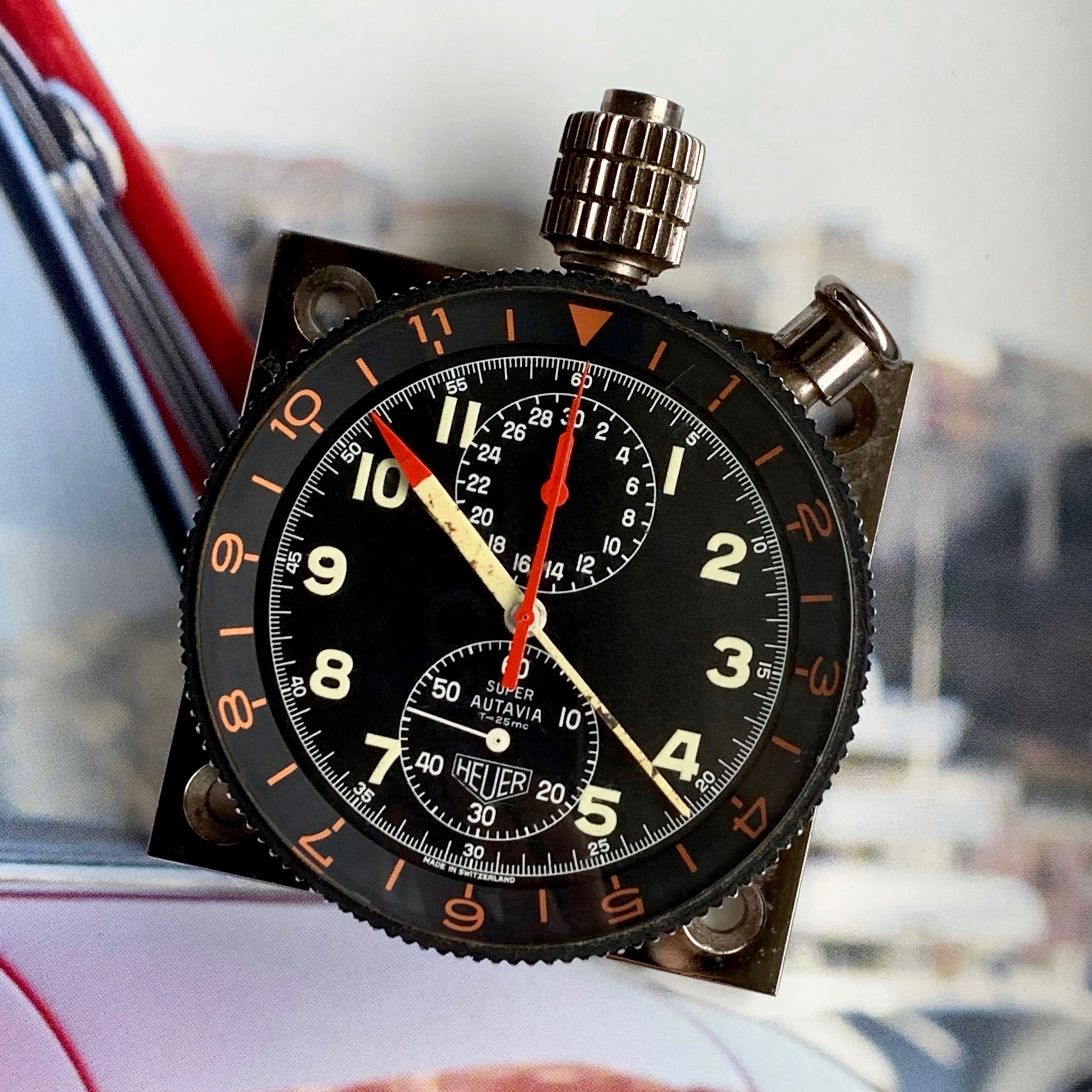 Heuer Super Autavia Dashboard SWISS HOURS