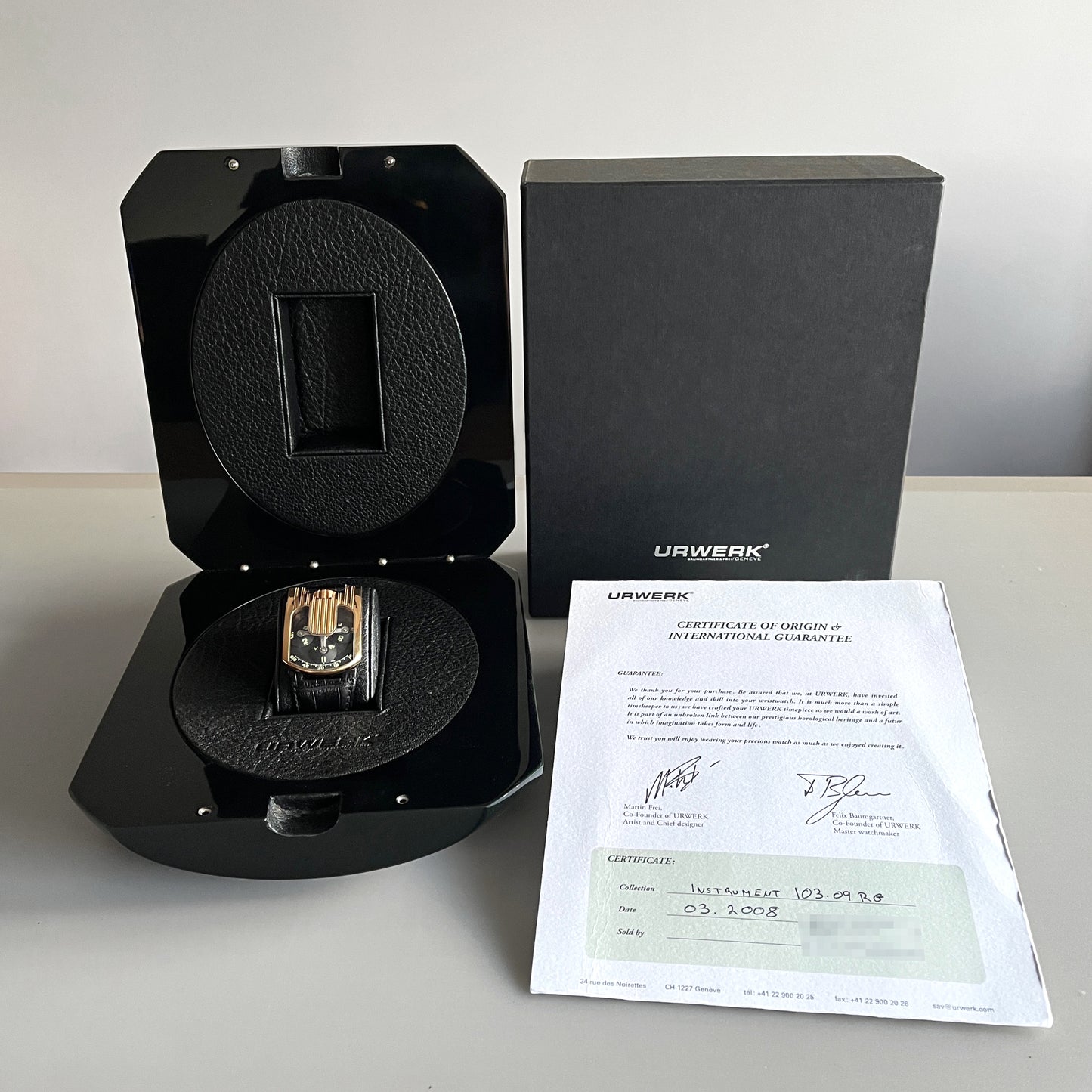 Urwerk UR-103, Rose Gold