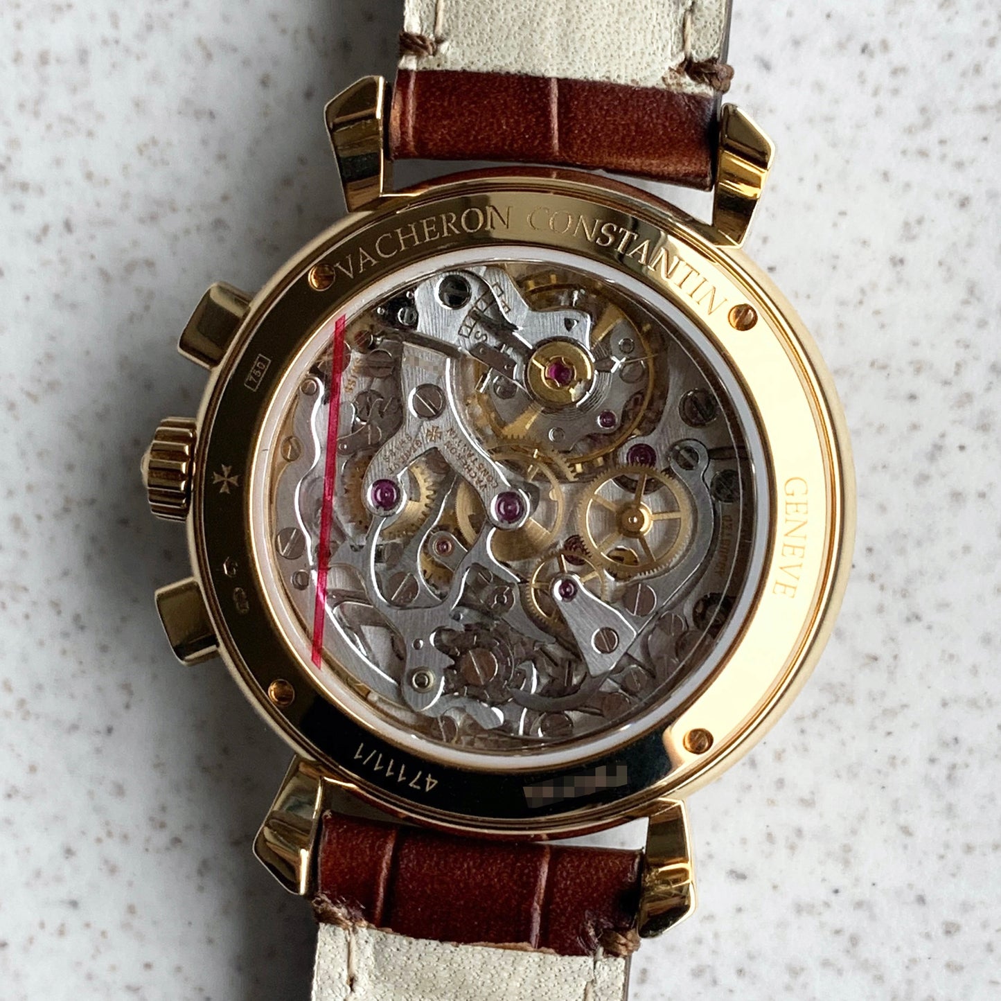 Vacheron Constantin Les Historiques Chronograph, Yellow Gold