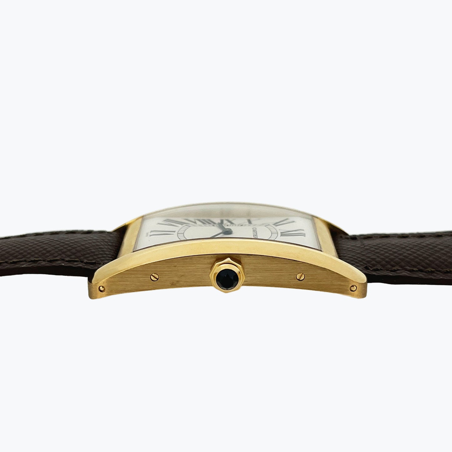 Cartier Tank Americaine Large Mecanique, Yellow Gold