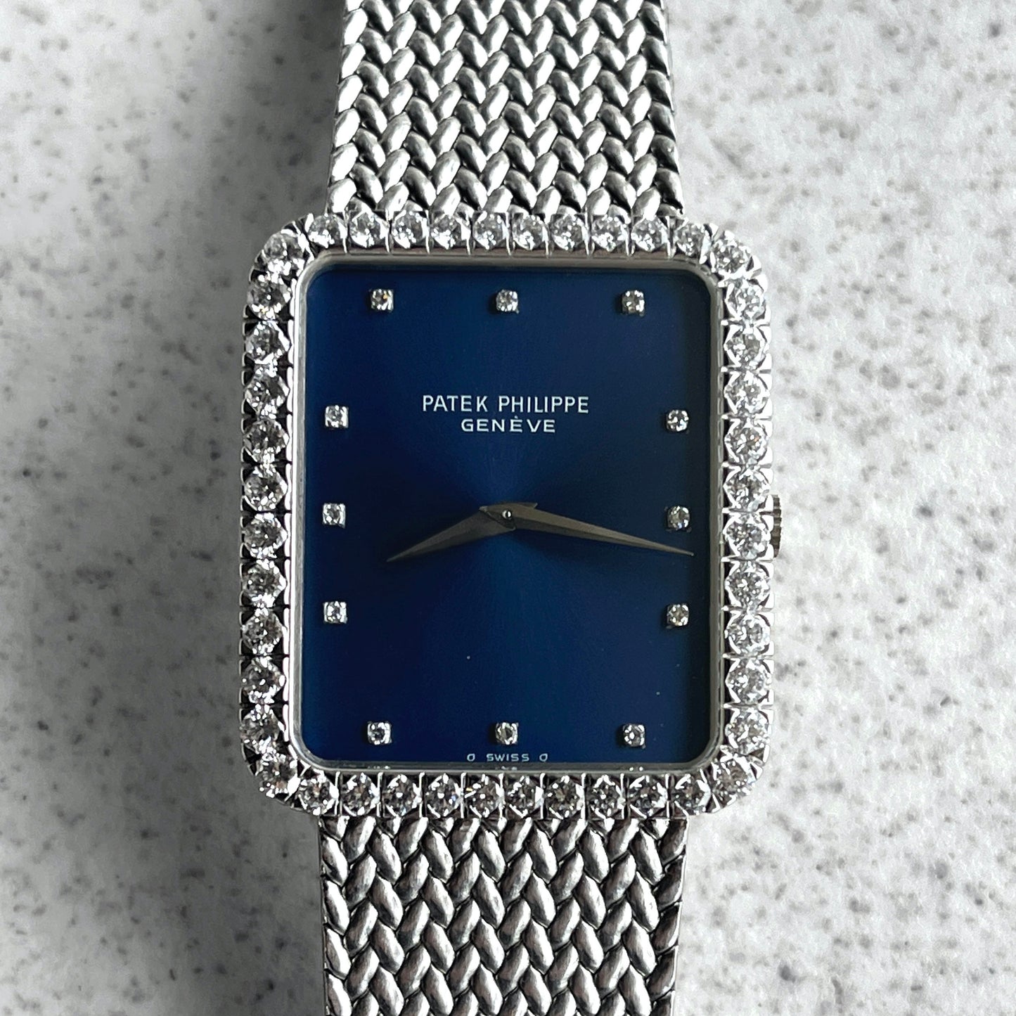 Patek Philippe 1983 Vintage Bracelet Watch, White Gold