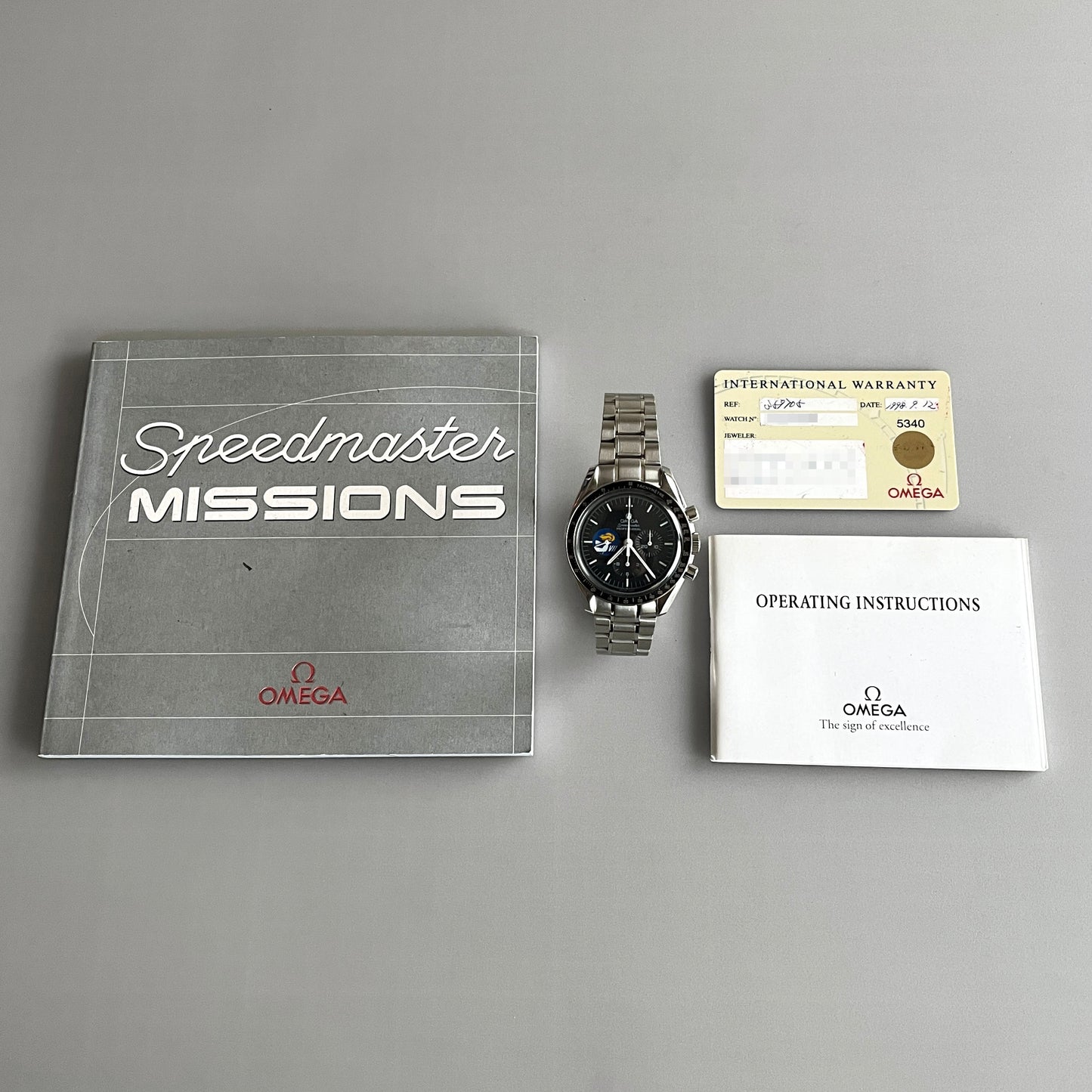 Omega Speedmaster Professional Missions Collection Gemini VII, Steel