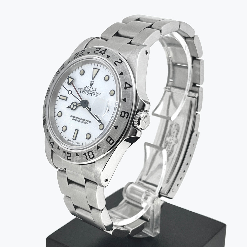 Rolex Explorer II, Ref. 16570, X-serial number, Steel