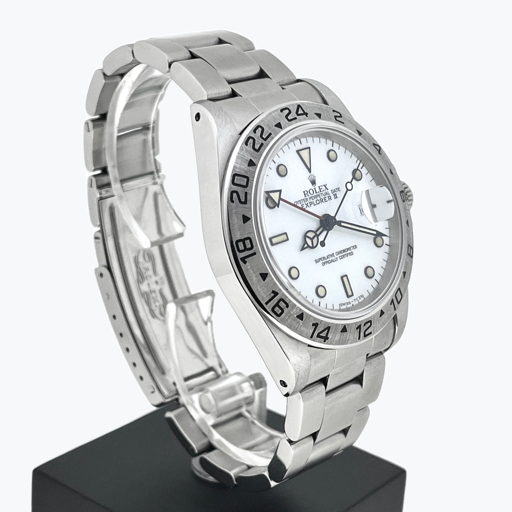 Rolex Explorer II, Ref. 16570, X-serial number, Steel