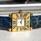 Cartier Quadrant, 'Paris' Signed, Yellow Gold
