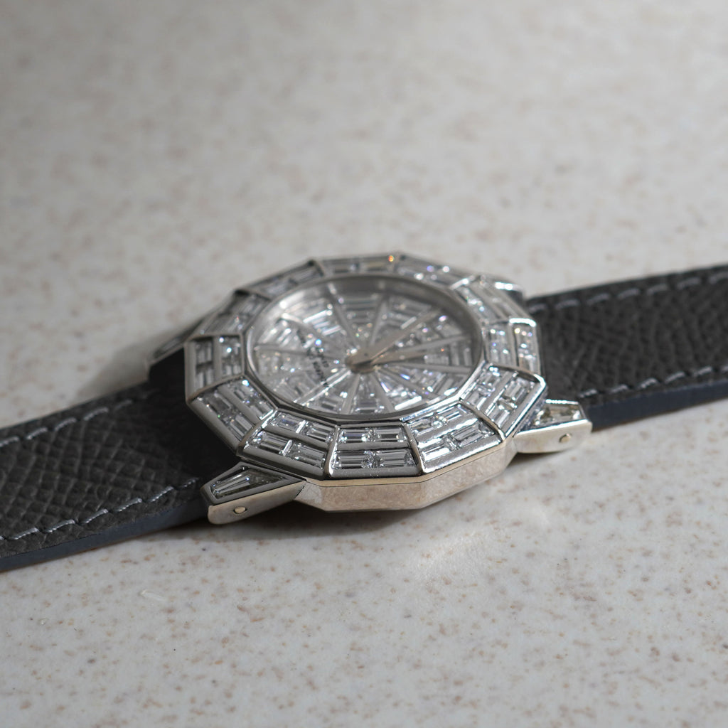 Vacheron Constantin Ostendere Kalla, Baguette Diamonds, White Gold