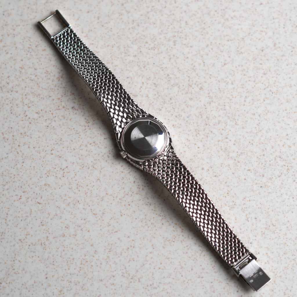 Audemars Piguet Cobra, Aventurine Dial with Diamond Hour Markers, White Gold