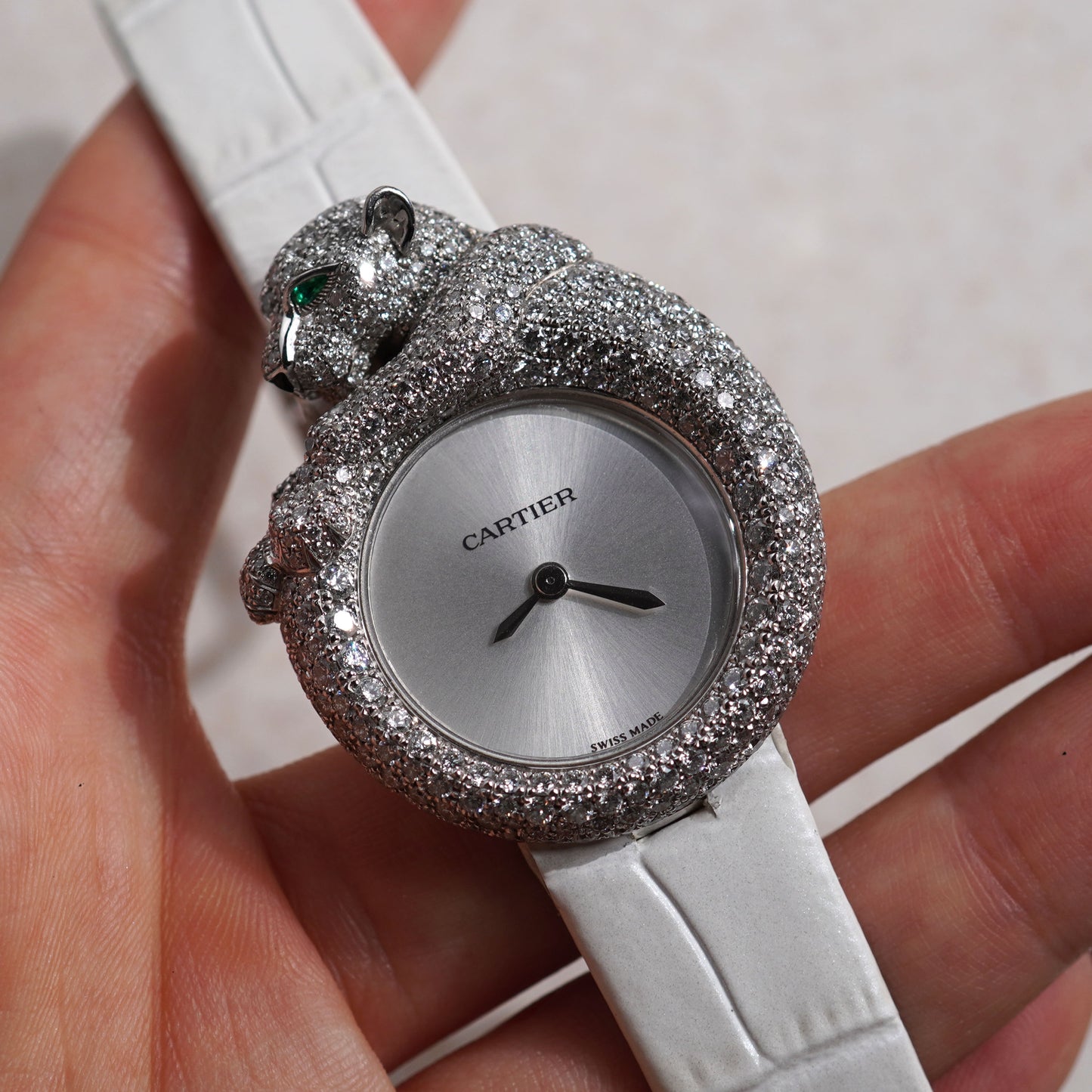 Cartier Feline de Cartier, Ref. HPI00341, White Gold and Diamonds