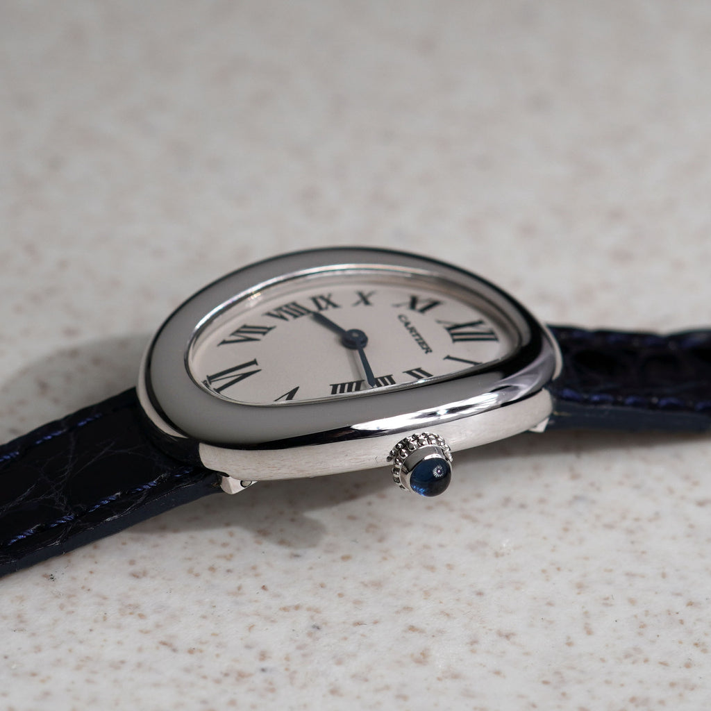 Cartier Baignoire, Ref. 1955, White Gold