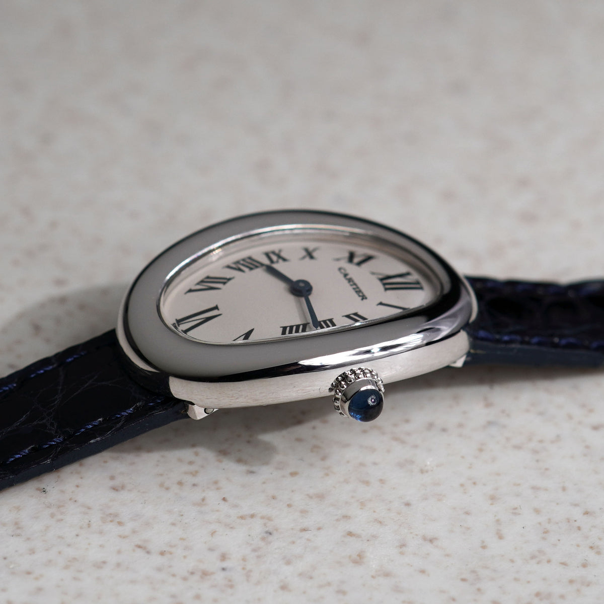 Cartier Baignoire, Ref. 1955, White Gold