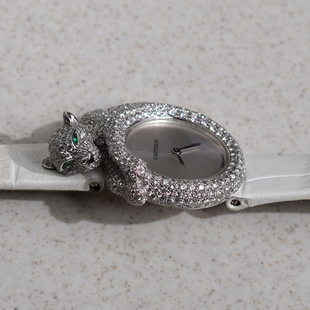 Cartier Feline de Cartier, Ref. HPI00341, White Gold and Diamonds