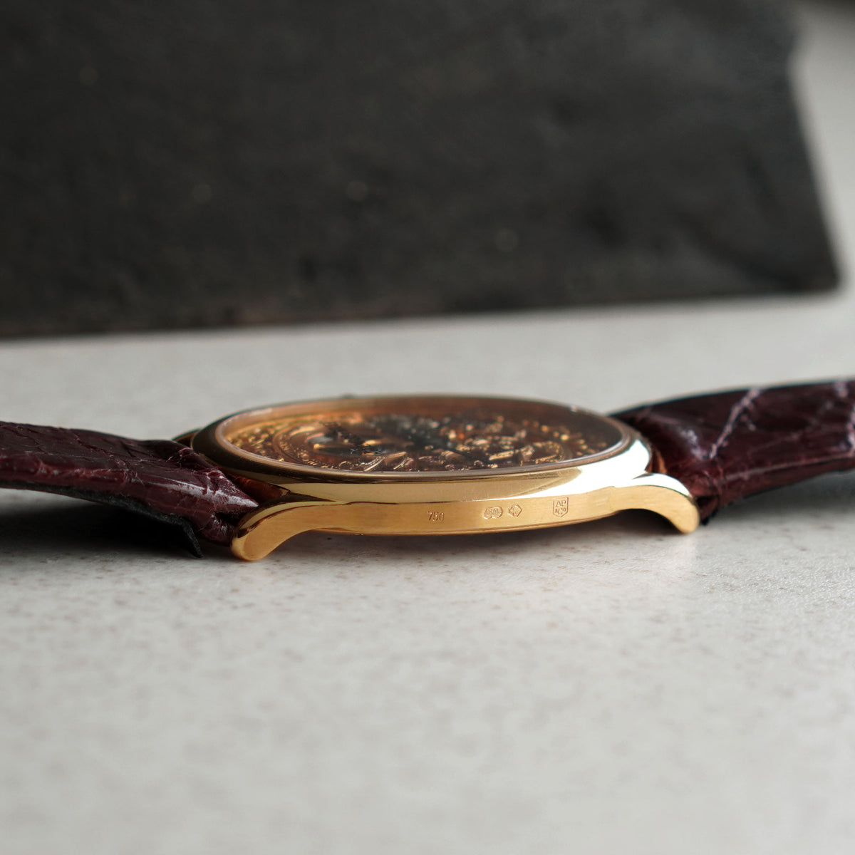 Audemars Piguet Rare Oval Skeleton, Pink Gold