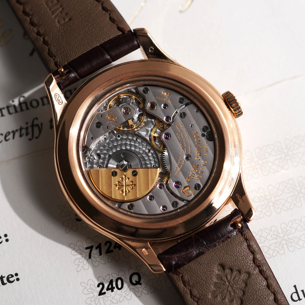 Patek Philippe Perpetual Calendar, Signed Tiffany & Co., Ref. 5327R, Rose Gold