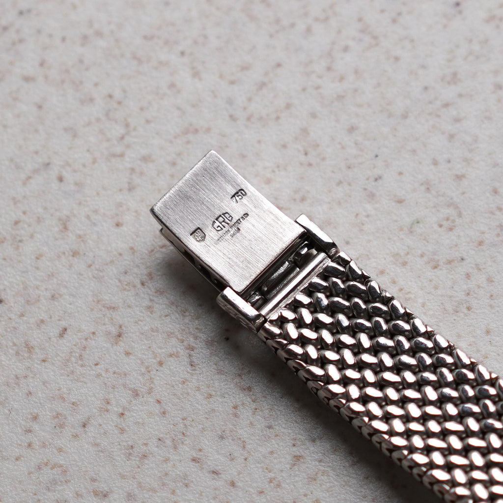 Audemars Piguet Cobra, Aventurine Dial with Diamond Hour Markers, White Gold