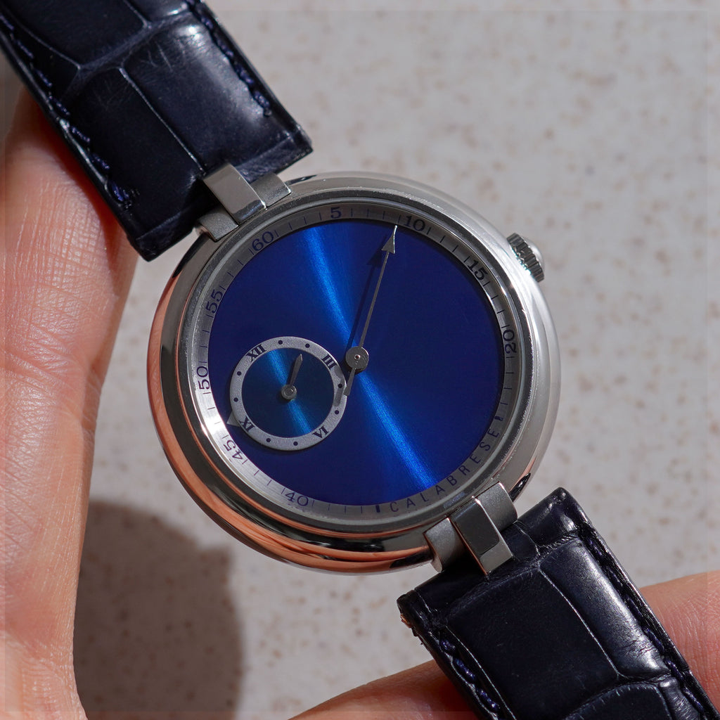 Vincent Calabrese Wandering Hours Limited Edition, Ref. HNLTD.100, No. 100/100, Steel