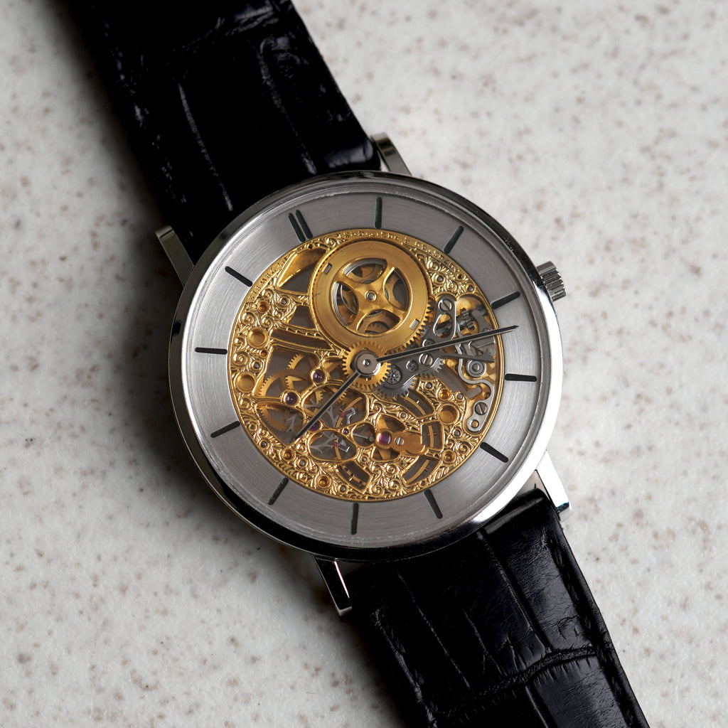 Vacheron Constantin Skeleton Wristwatch, Ref. 33014, White Gold