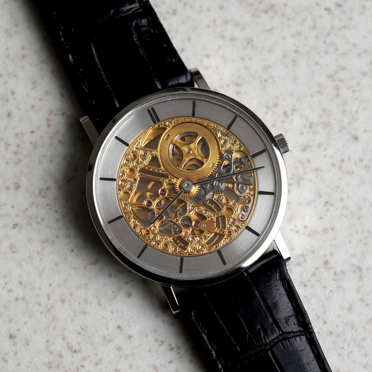 Vacheron Constantin Skeleton Wristwatch, Ref. 33014, White Gold