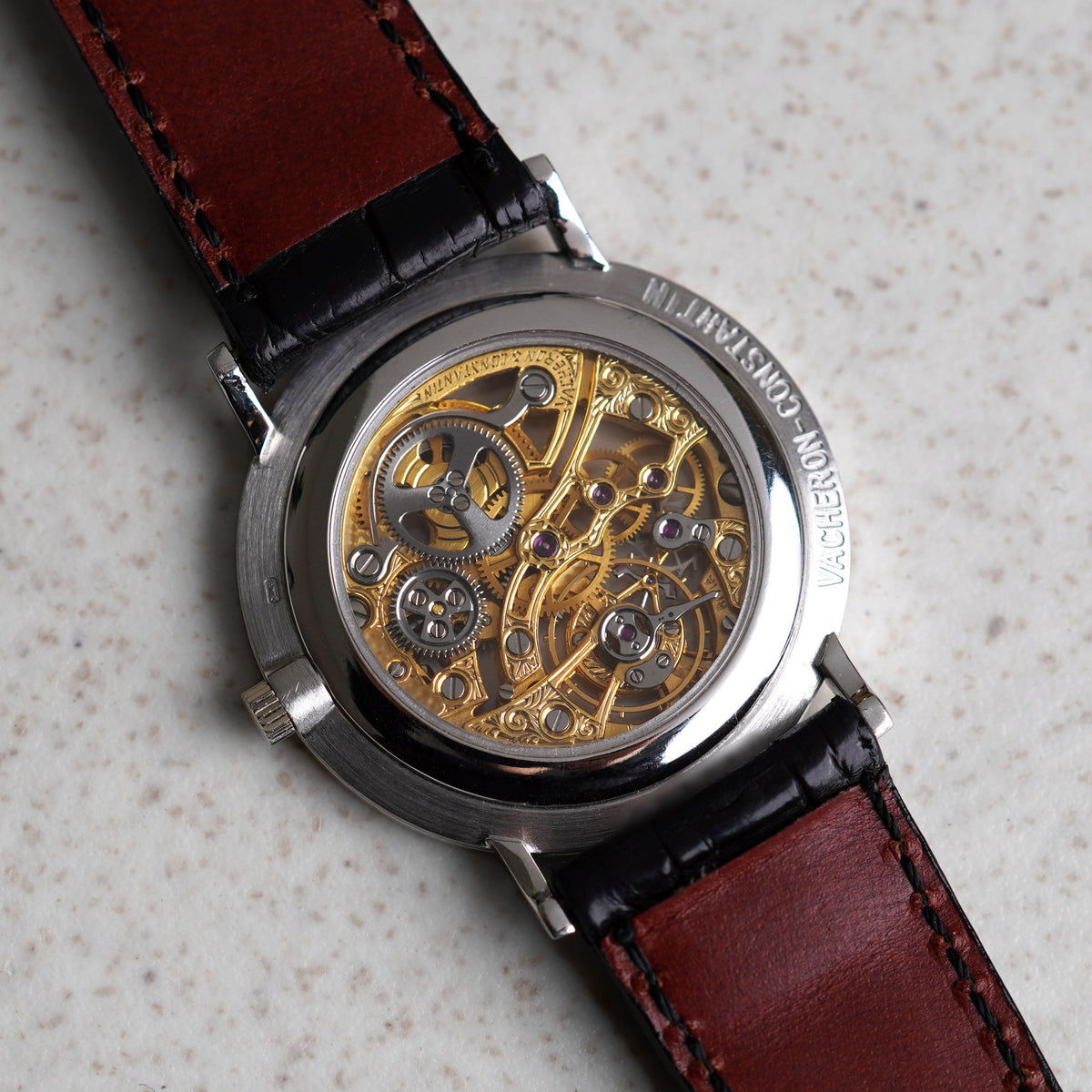 Vacheron Constantin Skeleton Wristwatch, Ref. 33014, White Gold