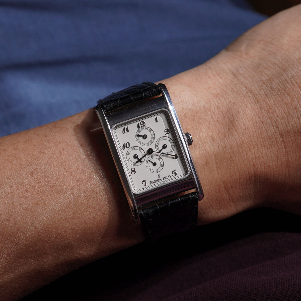 Audemars Piguet Edward Piguet Triple Calendar, Ref. 25910BC, White Gold