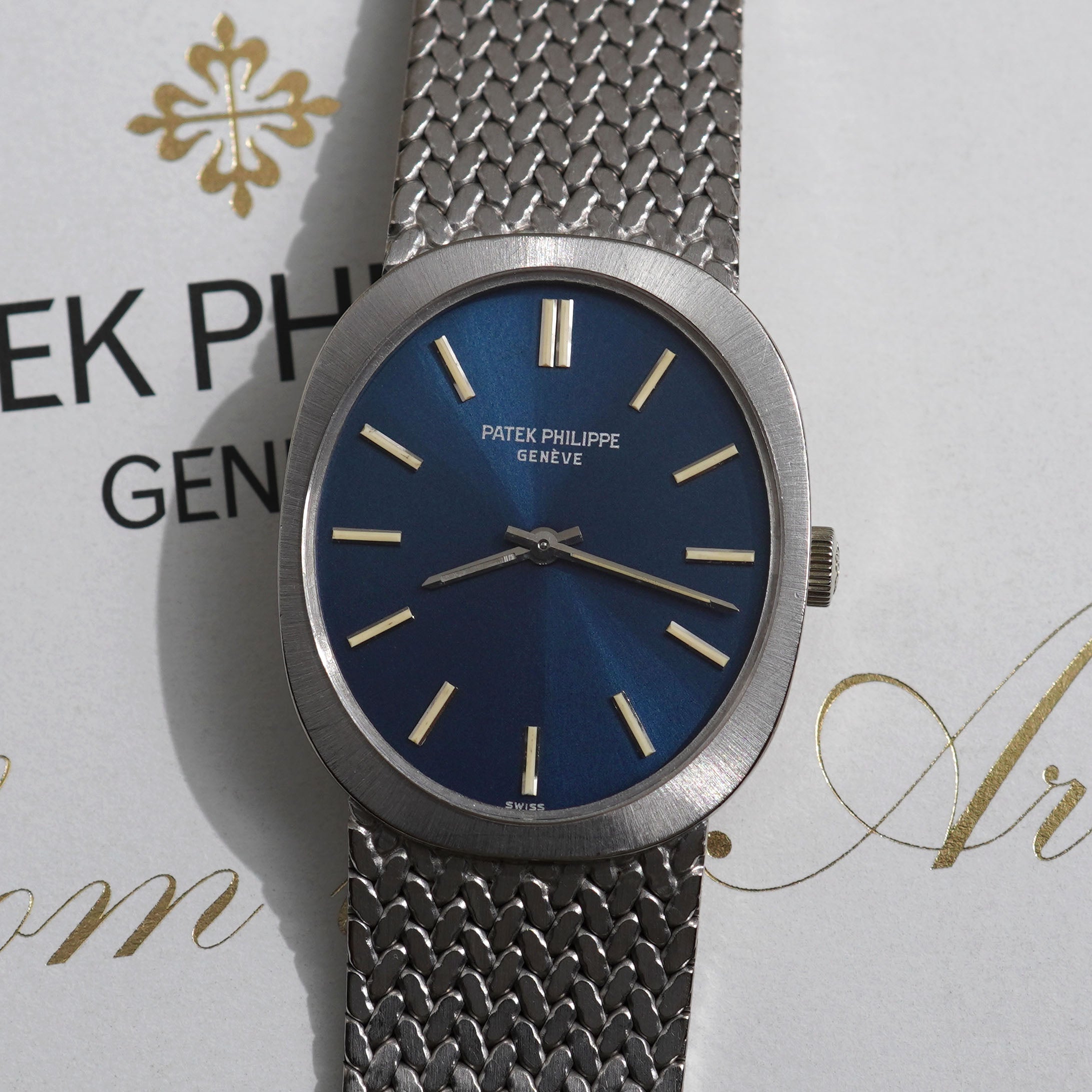 Patek Philippe Ellipse, Ref. 3584/1, White Gold