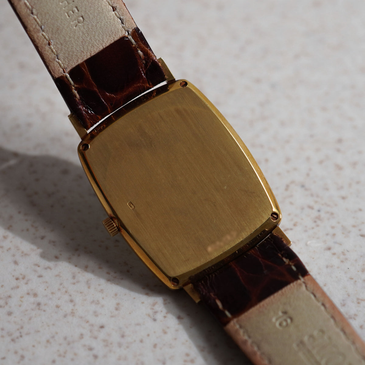 Vacheron Constantin with Rare jade stone dial, Ref. 7590, Yellow Gold