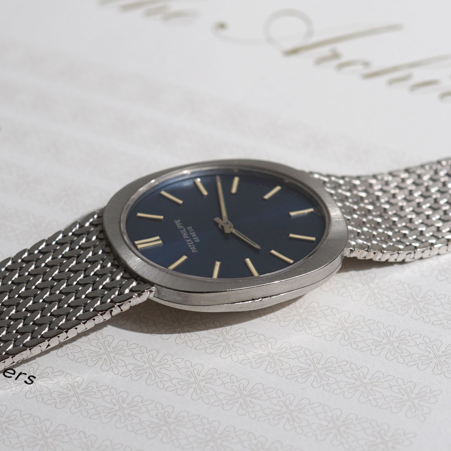 Patek Philippe Ellipse, Ref. 3584/1, White Gold