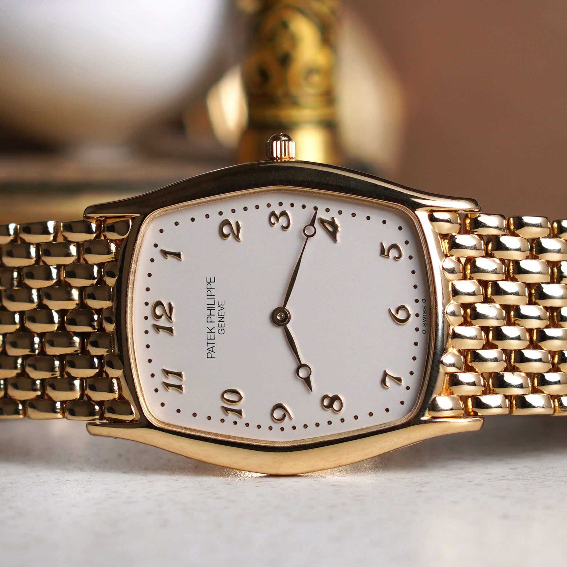 Patek Philippe Gondolo Automatic Bracelet Watch, Ref. 3942/1, Yellow Gold