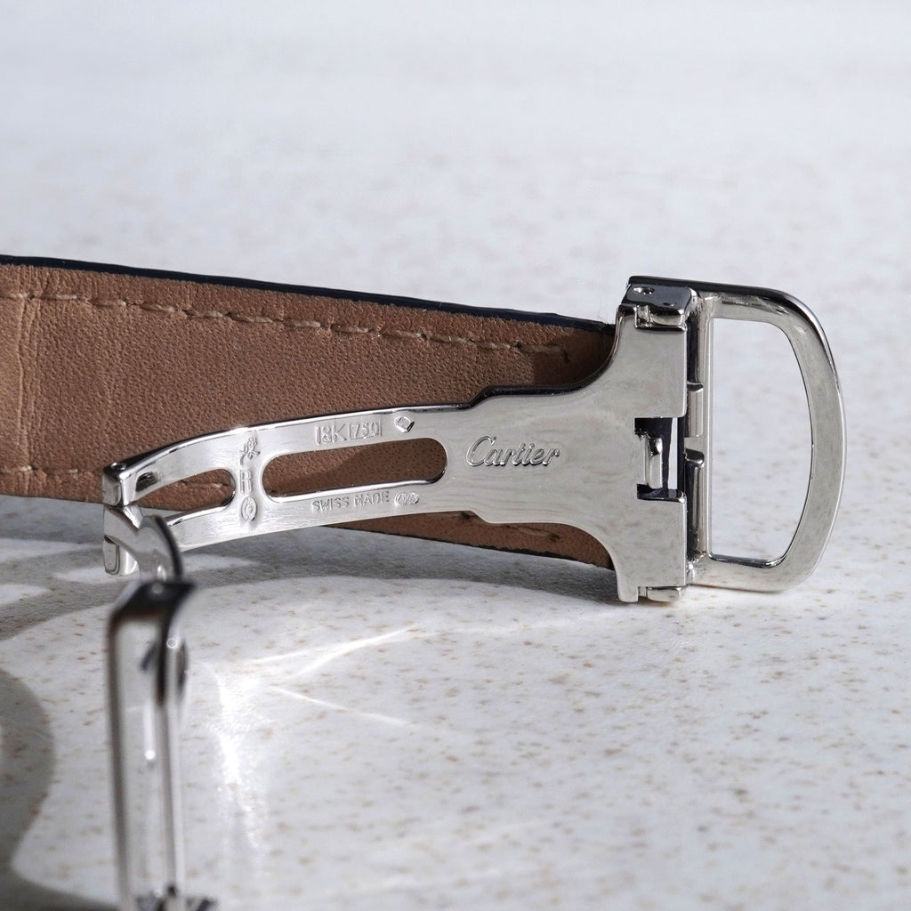 Cartier CPCP Tortue Monopoussoir, Ref. 2396, White Gold