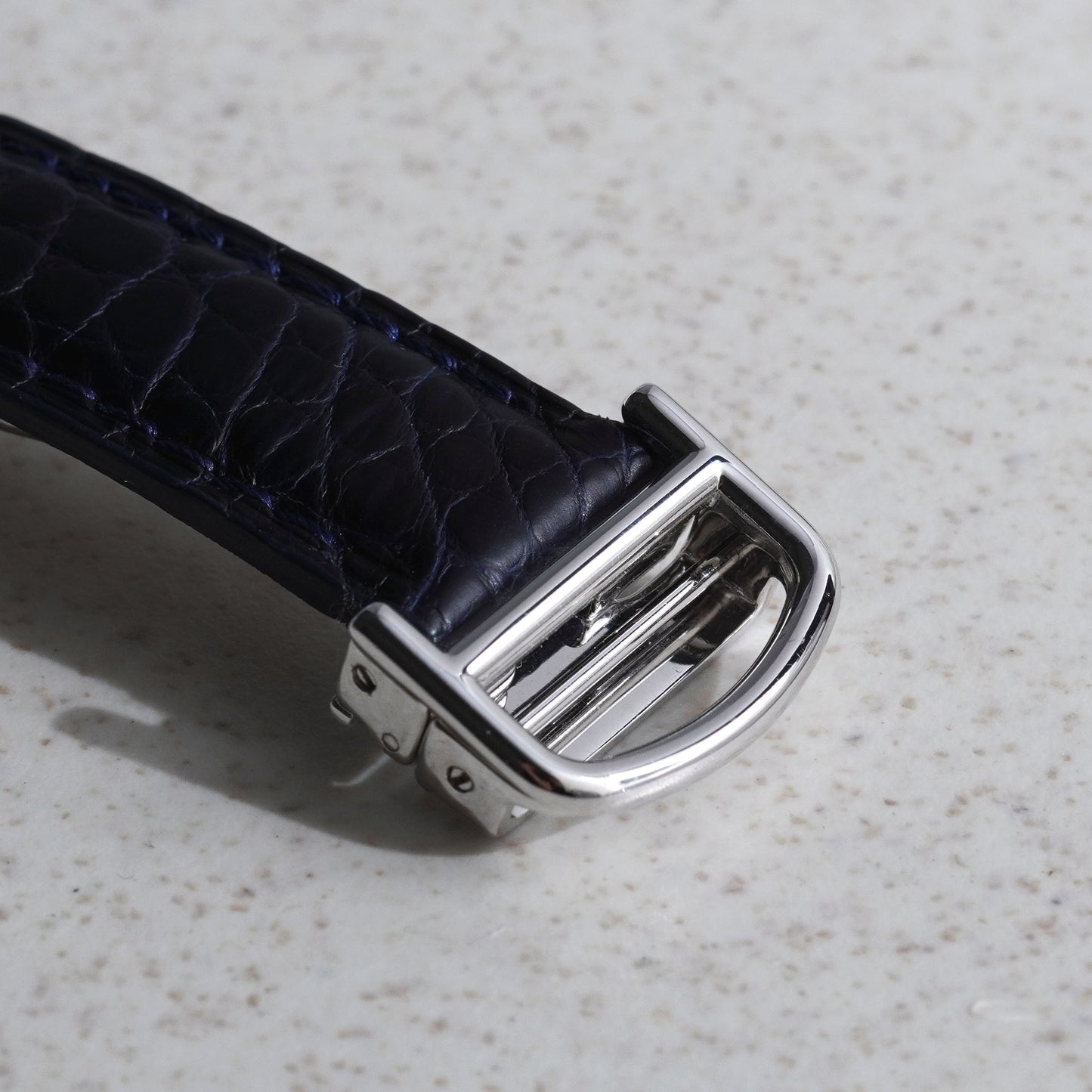 Cartier CPCP Tortue Monopoussoir, Ref. 2396, White Gold