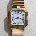 Cartier Ceinture Trinity Bracelet Watch, Yellow, White and Rose Gold