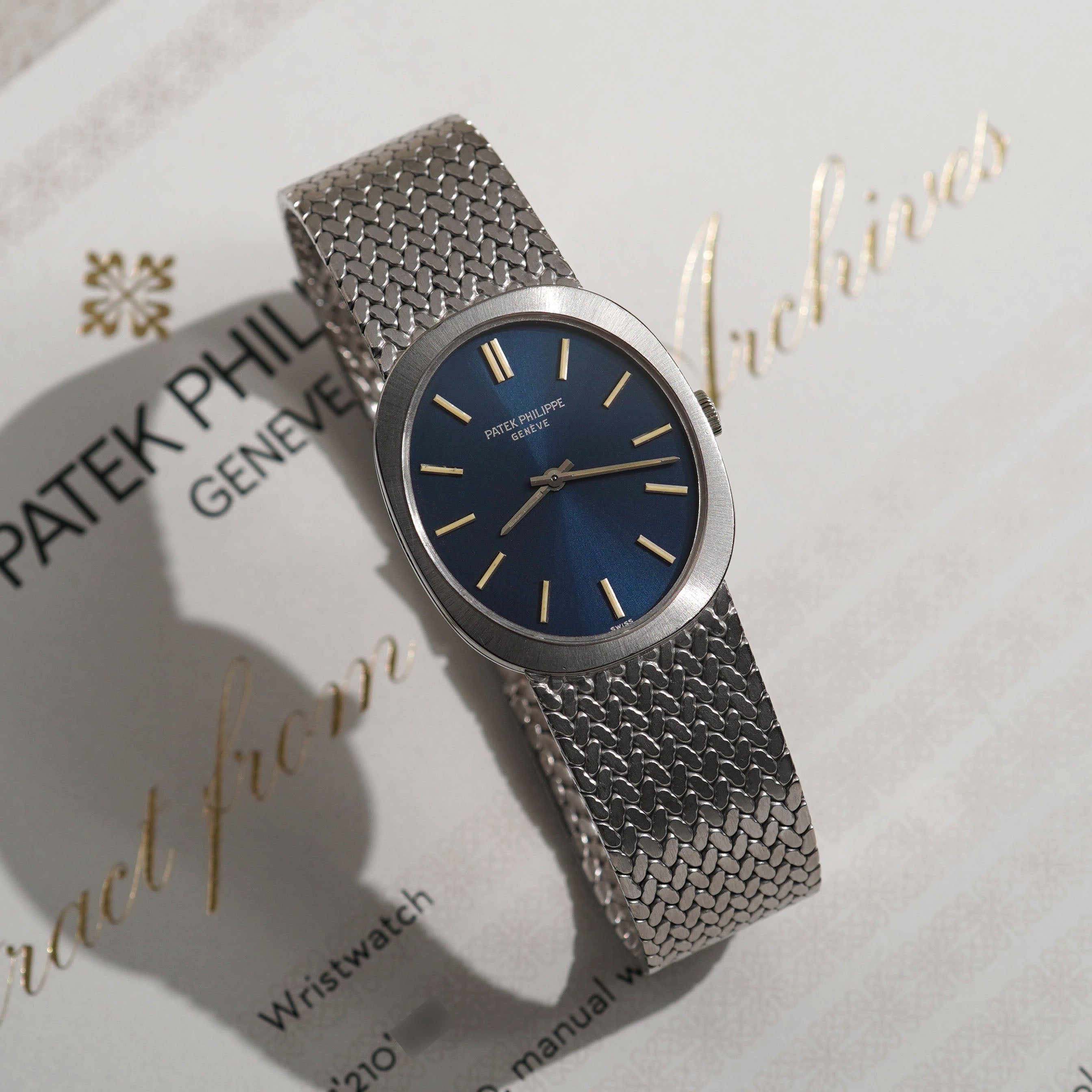 Patek Philippe Ellipse, Ref. 3584/1, White Gold