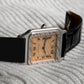 Cartier Santos Dumont 90th Anniversary Limited Edition, Salmon Dial, Platinum