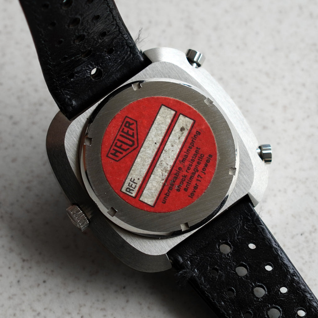 Heuer Silverstone, New-old-stock, Ref. 110.313, Steel